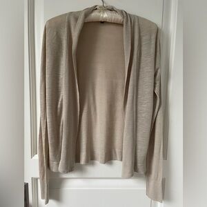 Hobbs Neutral long sleeve cardigan, Small